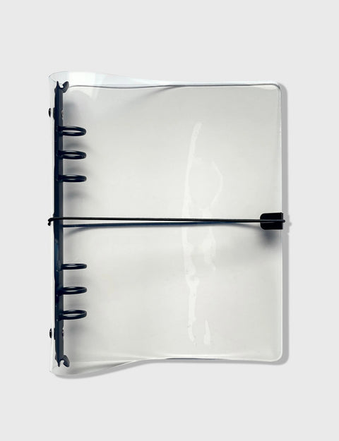 Clear Vinyl 6-Ring Planner Cover | A5