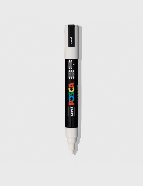 Uni Ultra Fine Posca White Paint Marker | 0.7mm