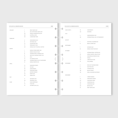 2025 Complete Planner (Vertical Grid Weekly)