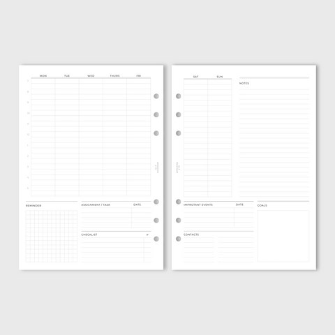 2025 Complete Academic Planner