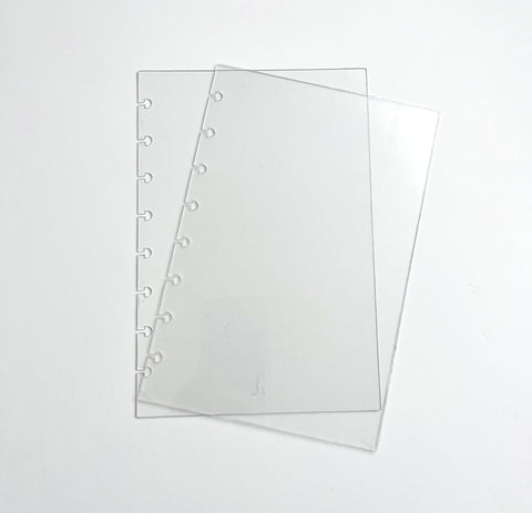 A5 Transparent Discbound Cover