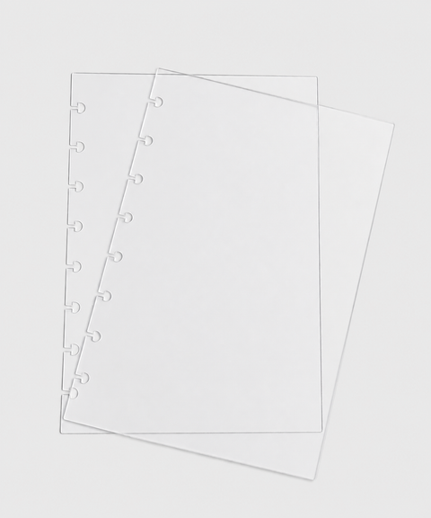Clear Discbound Planner Cover | A5