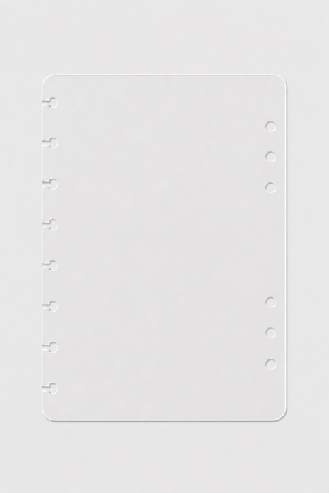 Clear Folio System Back Cover