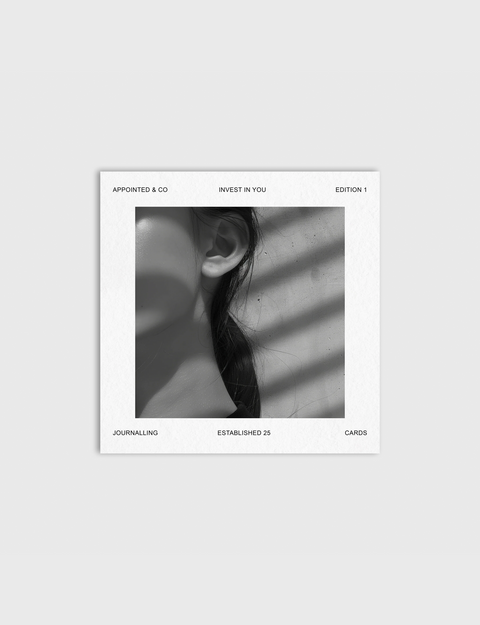 Invest In You Journaling Card (Double-sided)