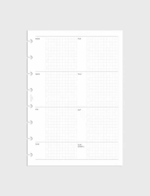 Undated Planner Inserts | Ivy Lee Method