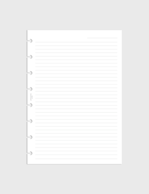 Lined Notes Inserts