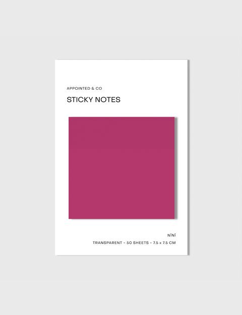 Transparent Sticky Notes