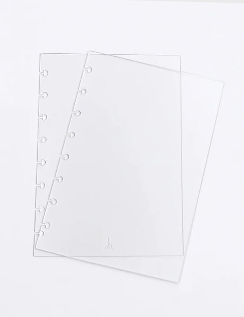 Clear Discbound Planner Cover | A5