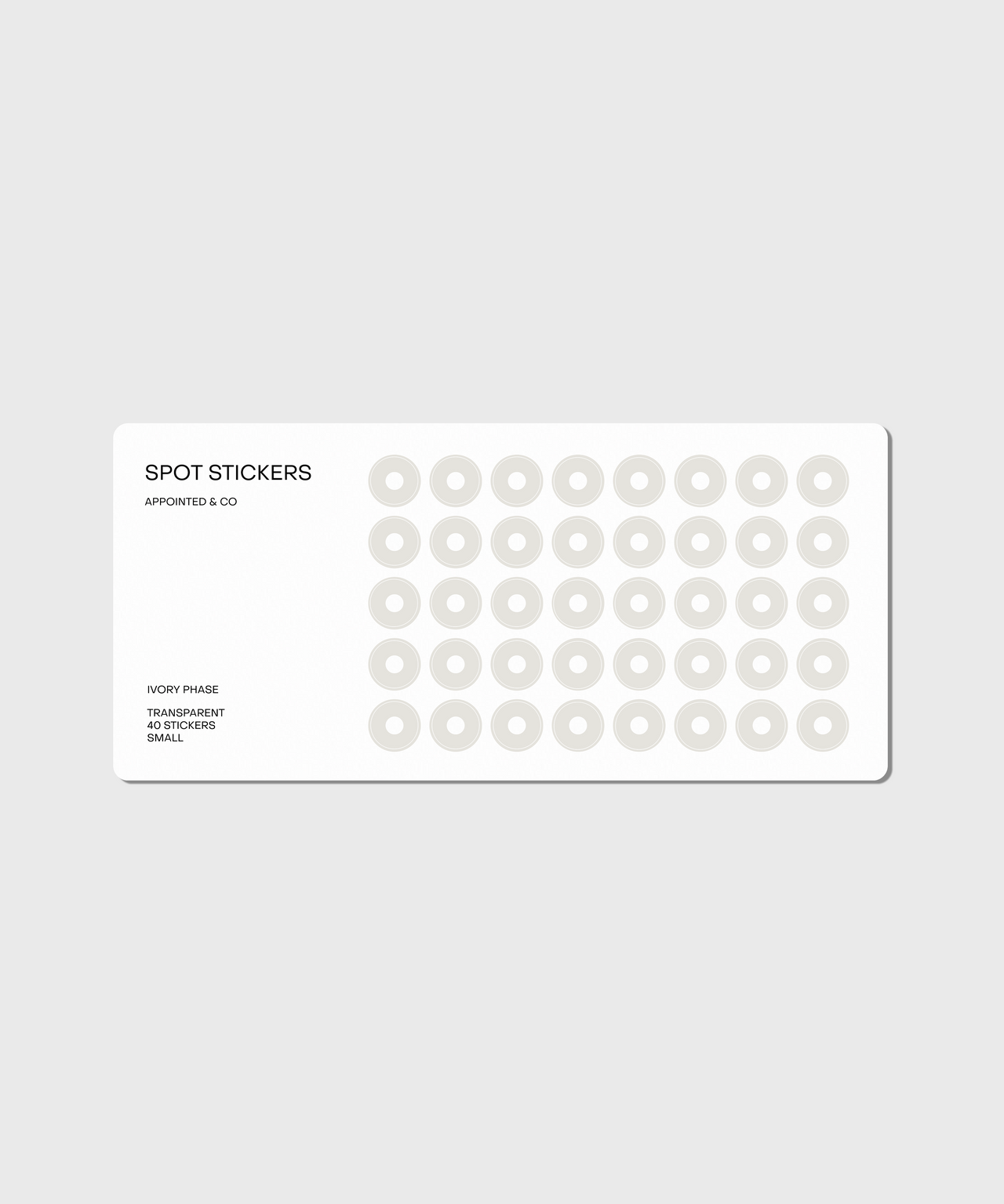Spot Sticker Set | Small – Appointed & Co