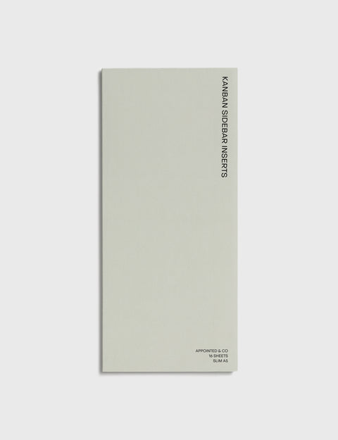 Kanban Sidebar Inserts