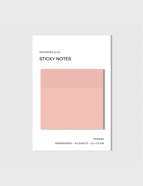 Transparent Sticky Notes