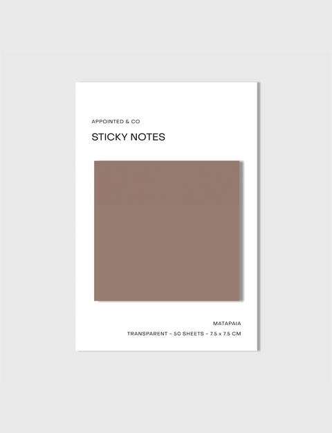 Transparent Sticky Notes