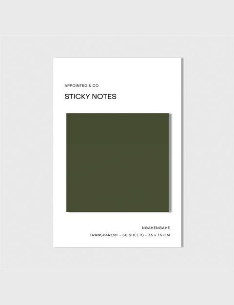 Transparent Sticky Notes