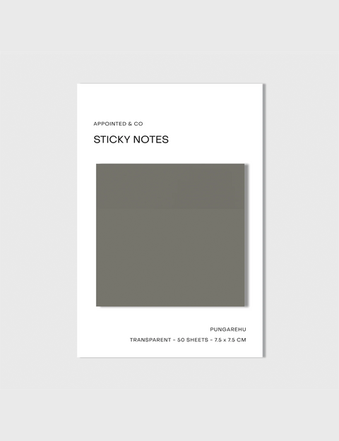 Transparent Sticky Notes