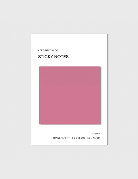 Transparent Sticky Notes